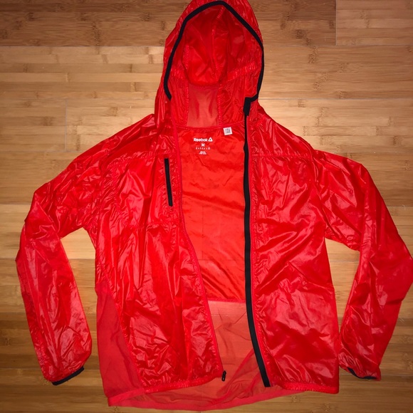 Reebok Other - Reebok Red Windbreaker - Medium